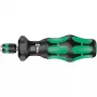 Wera 826 T Kraftform Turbo Destornillador portapuntas con Rapidaptor, 1/4 de pulgada
