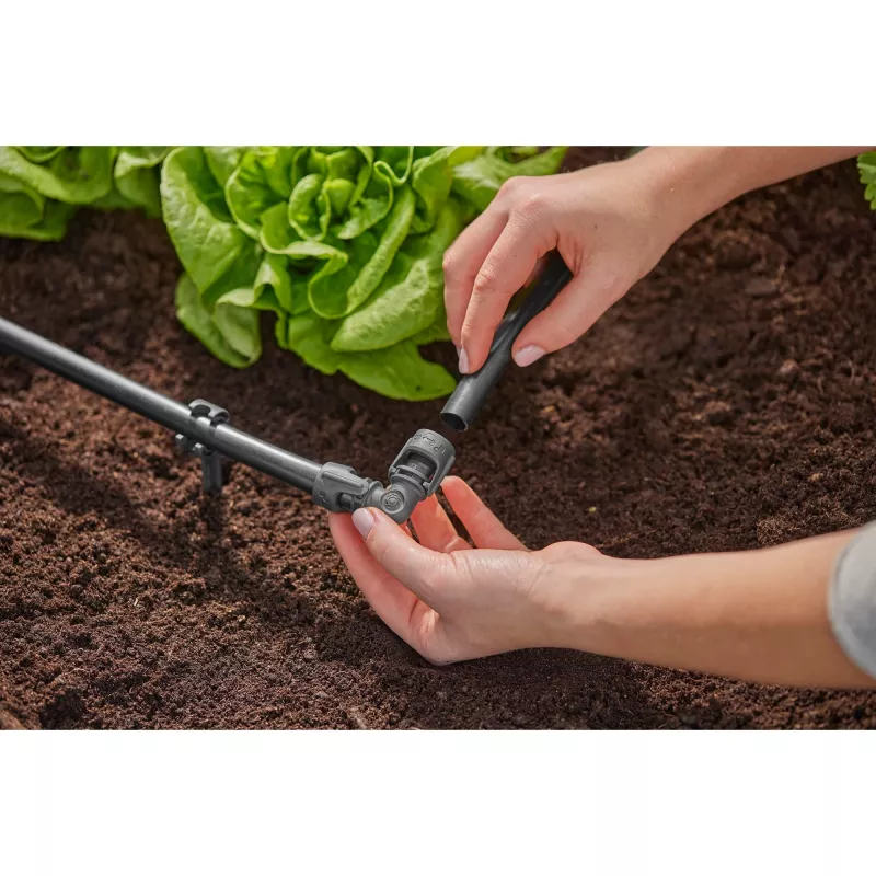 Conector de tubo Gardena 13202-20 apto para sistema de riego por goteo