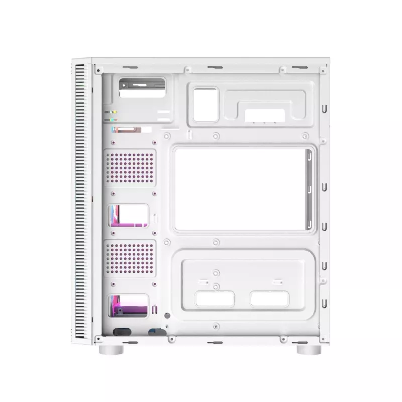 Caja de ordenador gaming Fornax 500, blanca