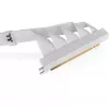 Cable riser Thermaltake PCI-E 4.0 Dual 90 Degree, 40 cm, blanco (AC-077-CO6OTN-C1)