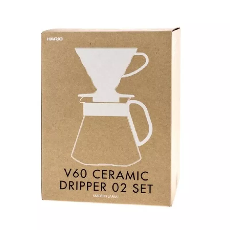 Filtros de café de papel HARIO para cafetera HARIO redonda, 100 unidades, blanco