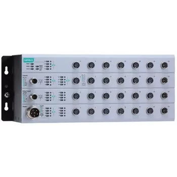 Switch Ethernet M12 industrial gestionado MOXA EN50155 8 puertos