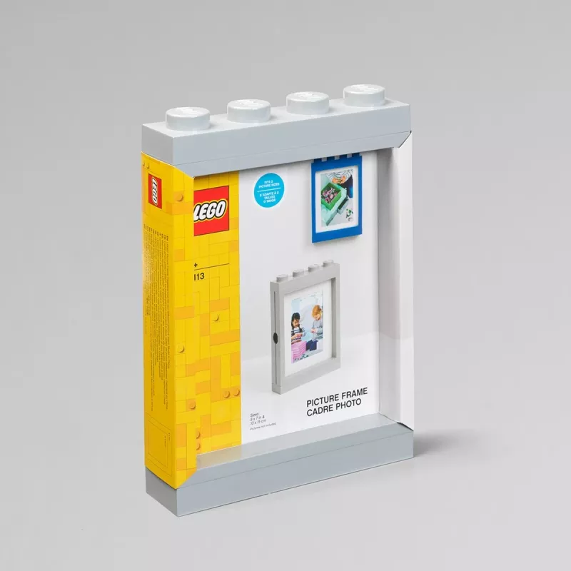 Marco de fotos Room Copenhagen LEGO Marco de fotos Gris piedra Gris claro