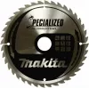Makita B-33635 Specialized disco de sierra circular para madera, 136 mm, orificio de 20 mm, 36 dientes