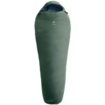 Saco de dormir DEUTER Orbit -5C/23F para adulto senderismo, 2080×750×500 mm, sintético, verde