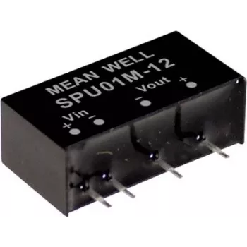 Fuente de alimentación MEAN WELL SPU01L-15 1W 15V 4,5-5,5V