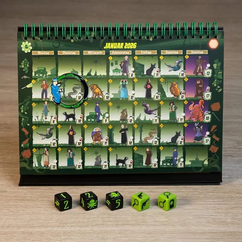 365 adventure - Cthulhu 1926 (Edición 2026), juego de rompecabezas