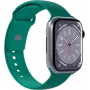 Correa de silicona Puro para Apple Watch 42/44/45/49mm verde oscuro