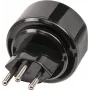 brennenstuhl - Adaptador para enchufe de red - CEE 7/4 (W) a SEV 1011 (M) 10 A - Liechtenstein, Suiza (1508642)