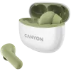 Auriculares in-ear CANYON TWS-5, verde Bluetooth 5.3, control táctil, entrada de carga: USB-C