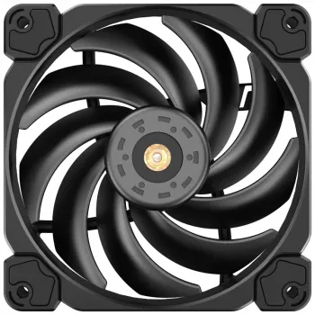 Ventilador de caja Jonsbo HF-120 PWM de 120 mm, negro, 120×120×25 mm, control PWM