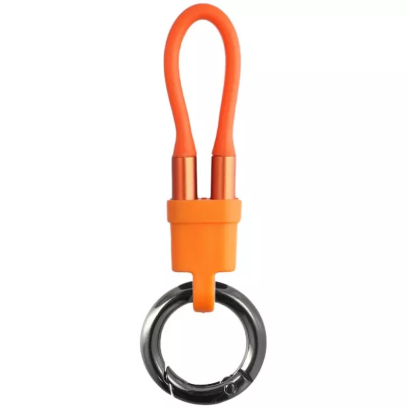 Llavero con cable USB-C 4smarts 541385 — 7,5 cm, colores surtidos, 30 uds.