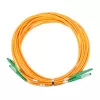 Patchcord Extralink LC/APC–LC/APC Monomodo Dúplex 9/125 µm G.657.A1, 2 m