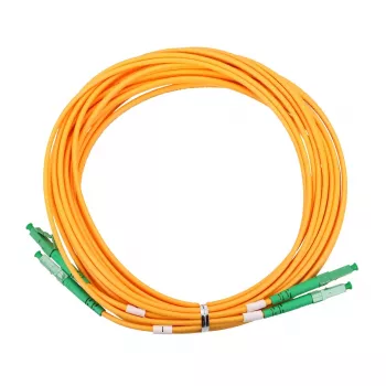 Patchcord Extralink LC/APC–LC/APC Monomodo Dúplex 9/125 µm G.657.A1, 2 m