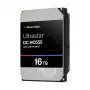 WD Ultrastar DC HC555 - Disco duro - Centro de datos - 16TB - Interno - 3,5 (8,9 cm) - SATA 6Gb/s - 7200 rpm - Búfer: 512MB (0B48722)