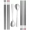 Set de palillos ZWILLING 39180-001-0 negro acero inoxidable