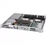 Supermicro - SuperChassis 515-R407 - Montaje en rack 1U STD y WIO MB 2 x 2,5 LED 4 x ventilador PWM 2 x ventilador para refrigeración AOC fuente de alimentación 400 W 43 x 437 x 429 mm
