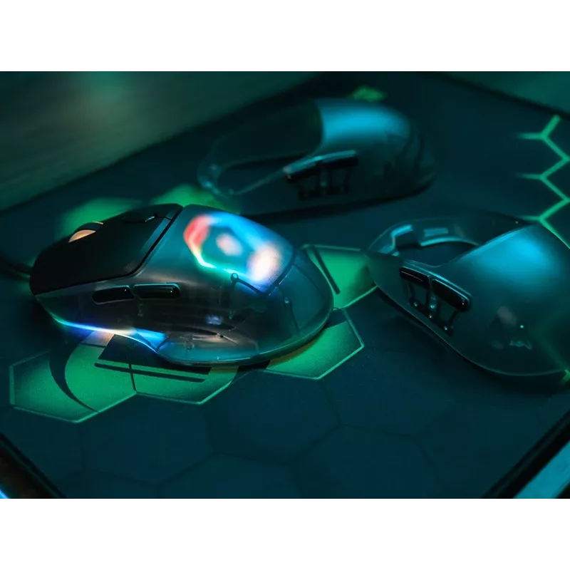 Ratón Tracer 47400 Gamezone Neon RGB USB