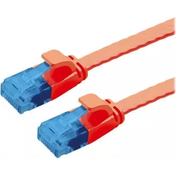 VALUE cable de parcheo Cat.6A (clase EA) UTP, extraplano, rojo, 3 m (21.99.2023)