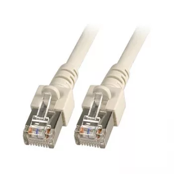 Cable de parcheo RJ45 EFB-Elektronik Cat.5e SF/UTP PVC CCA gris 0,25 m Fabricante: EFB Elektronik (K5455.0,25)