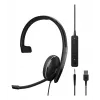 EPOS ADAPT 135 USB II auriculares con cable oficina/call center USB Type-A negros