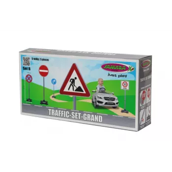 Set de señales de tráfico de juguete Jamara 460293