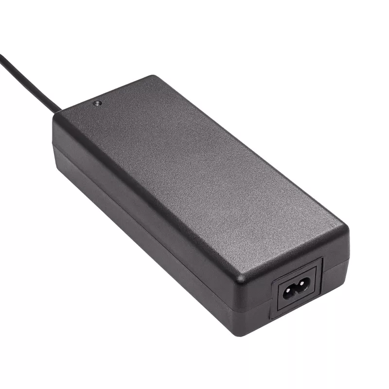 Akyga AK-EV-23 cargador para bicicletas eléctricas / patinetes eléctricos con batería de litio de 72 V (20S), 84 V, 2 A, conector hembra GX16 12 mm, 1,2 m