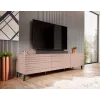 Mueble RTV Cama NOVA 186x40x48 rosa mate