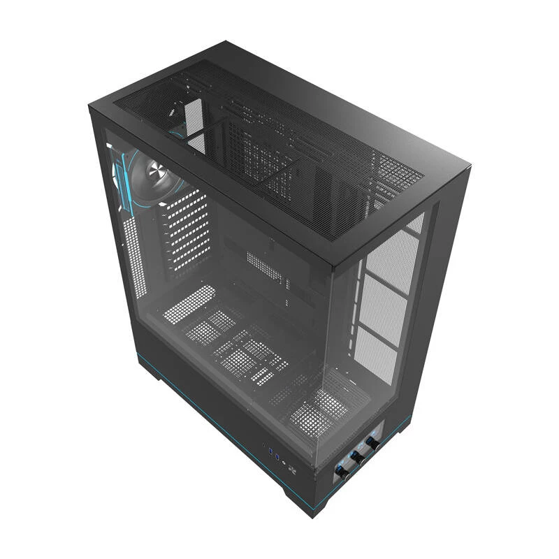 Caja para ordenador darkFlash DY451L PRO Negra ATX Negra