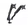Soporte de mesa para 2 monitores LED/LCD 10-32 L-18GD ART 9KG 2xUSB3.0