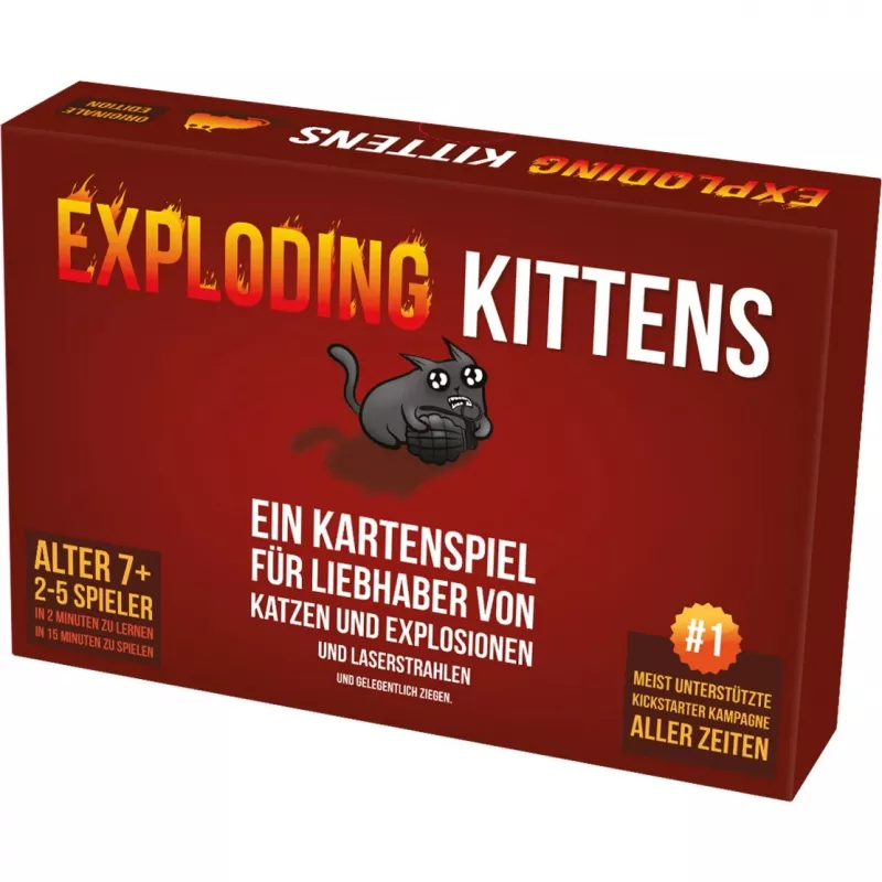 Exploding Kittens, juego de cartas