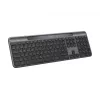 Logitech Signature Slim Solar+ K980 Teclado inalámbrico, QWERTZ alemán, grafito