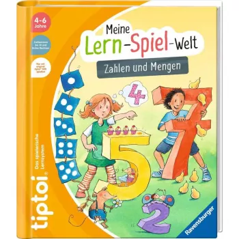 tiptoi Mi mundo de aprendizaje y juego: números y cantidades, libro educativo
