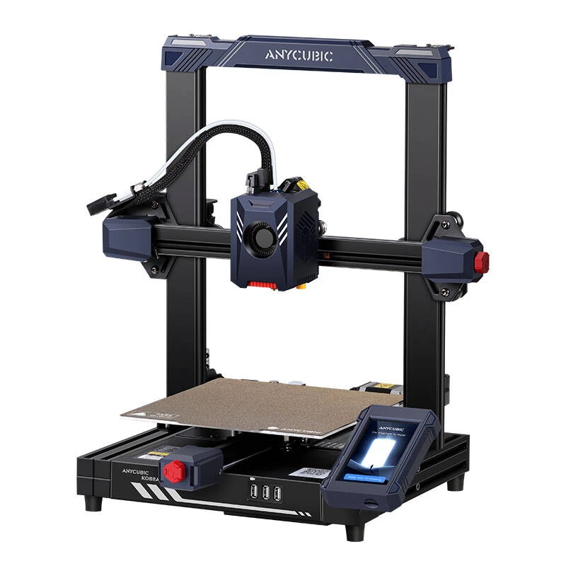 Impresora 3D AnyCubic Kobra 2 Pro K2RC0BK-Y-O con doble eje Z y nivelación automática de la cama