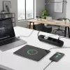 Regleta de enchufes MACLEAN MCE394 B — 3 tomas + 3×USB A, 110–240V, 2,1A USB, 2500W, cable 1,5 m, negro