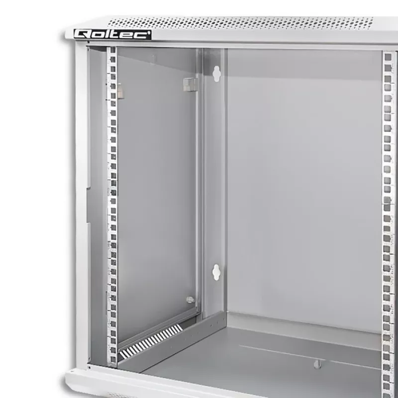 Armario rack QOLTEC 19 pulgadas 12U Modelo 54485 — carcasa para red/servidor