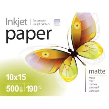 Papel fotográfico ColorWay PrintPro PME1905004R 190 g/m² 10x15 cm 500 hojas