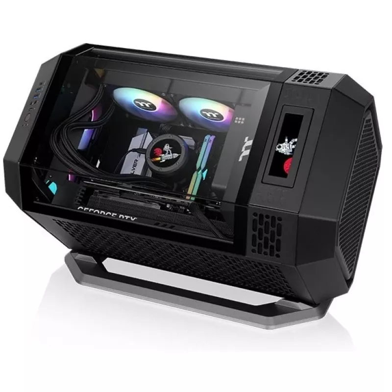 Kit de conversión de torre a rack Thermaltake AC-078-ON1NAN-A1 para caja mini-torre, negro, 145×266×459 mm
