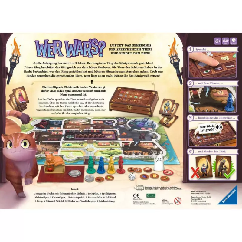 Ravensburger 23494 Wer war's - juego infantil (23494)