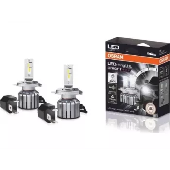 Set de lámparas LED 2 unidades H19/H4 12V 15W P43T/PU43t-3