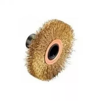 Bosch 1600A00159 cepillo de alambre para metal, hierro y óxido, M10, ancho 18 mm