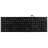 A4Tech KR-85 teclado USB QWERTY US inglés negro