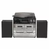 Denver MRD-166 equipo de música DAB+ con tocadiscos, reproductor de CD y casete
