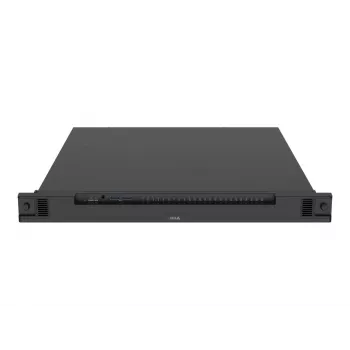 Grabador de vídeo en red AXIS S2224 Mk II 24 canales, reproducción de 48 canales, 7680×4320, HDD de 6 TB, SSD de 256 GB, RAID 0/1/10, 1U, Negro