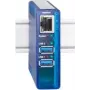 Servidor USB w&t 53663 Gigabit 2.0 integrado — servidor de dispositivos USB de red, Gigabit Ethernet