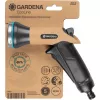 Pistola pulverizadora de agua para jardín boquilla Gardena 18910-20 plástico negro