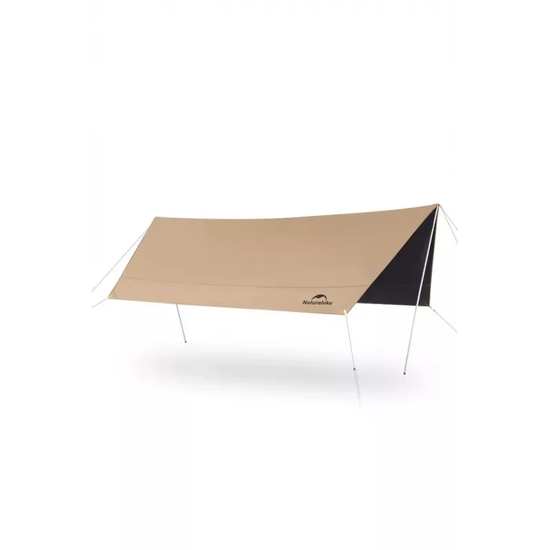 Tarp Naturehike CNK2350WS015 Khaki Hexagon Vinyl – base/refugio ligero e impermeable