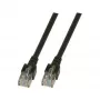 EFB-Elektronik Cable de red RJ45 Cat.5e SF/UTP PVC CCA negro 1m Fabricante: EFB Elektronik (K5456.1)