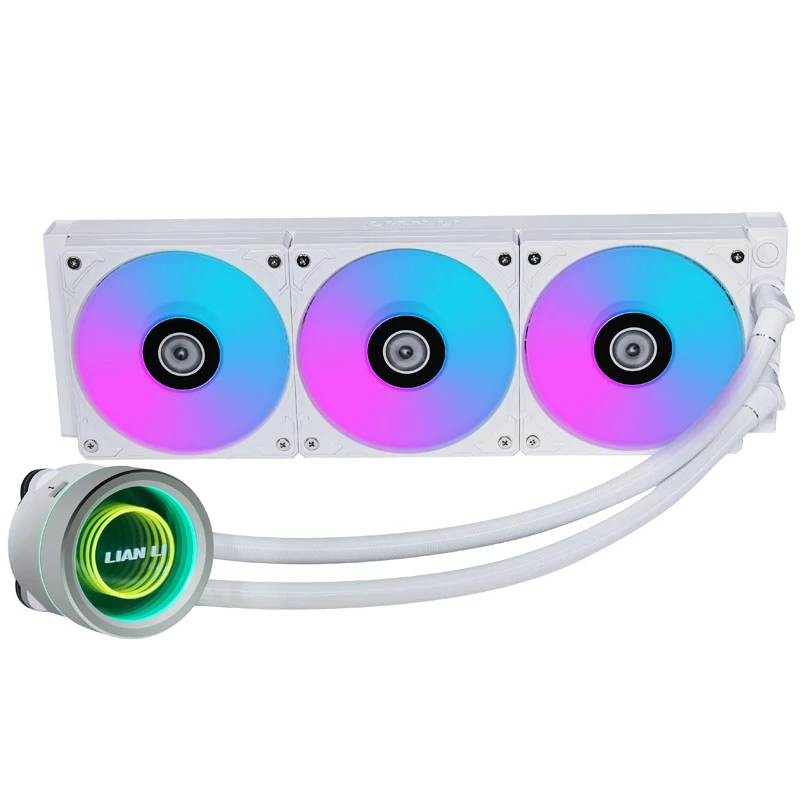 Refrigeración líquida AiO Lian Li GALAHAD II 360 Trinity, ARGB - blanca