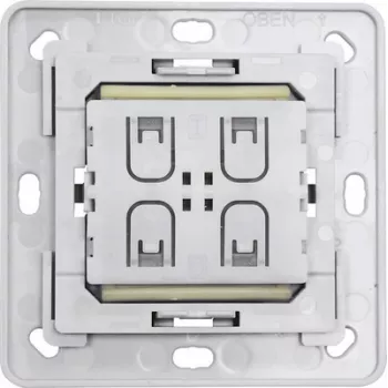 Interruptor de pared Eltako FTE215 EnOcean Energy actuador inalámbrico, control inalámbrico sin batería